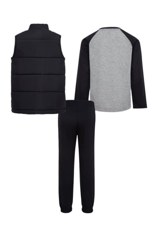 Ensemble 3 pièces Solid - Noir et gris clair chiné - Nike