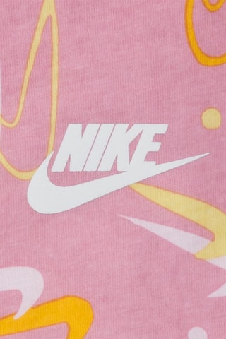 T-shirt et legging Vieux rose et gris chiné - Nike