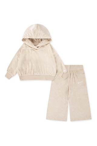 Sweat à capuche et pantalon - Beige - Nike