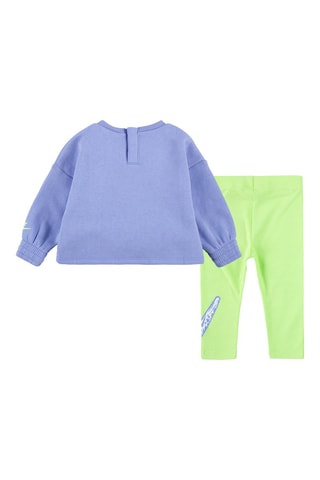 Sweat et legging Lilas et vert - Nike