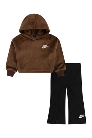 Sweat polaire et pantalon Noir - Nike