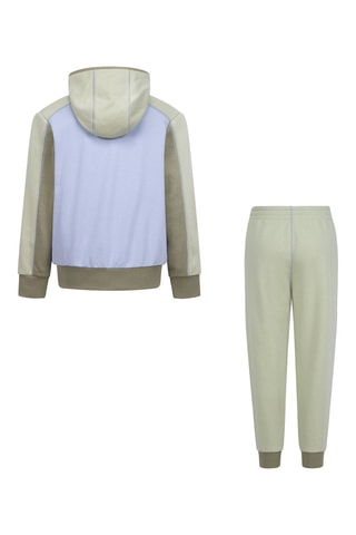 Sweat à capuche et pantalon NSW Reimagine - Kaki et blanc - Nike