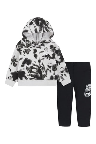 Sweat à capuche et legging Noir et gris - Nike