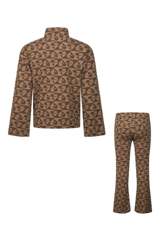 Veste et pantalon Sweet Swoosh - Beige et marron - Nike
