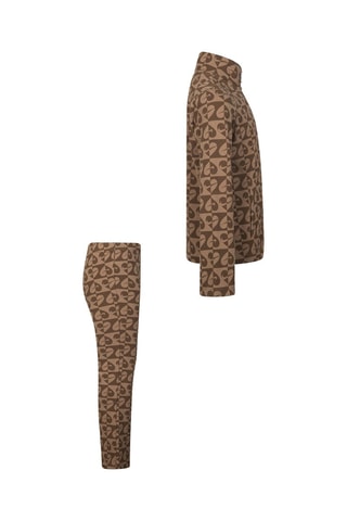 Veste et pantalon Sweet Swoosh - Beige et marron - Nike