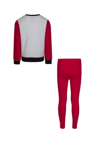 Sweat et legging Rouge et blanc - Jordan
