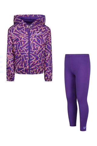 Veste et legging Violet - Nike