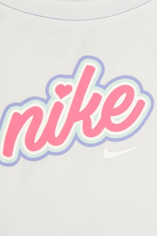 T-shirt et legging Blanc et rose - Nike
