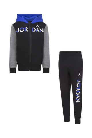 Veste et jogging Bleu, noir et gris - Jordan