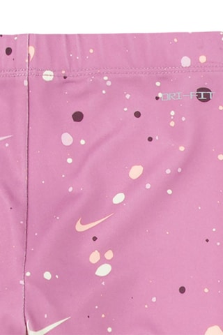 Sweat à capuche et legging tie and dye Gris chiné et mauve - Nike