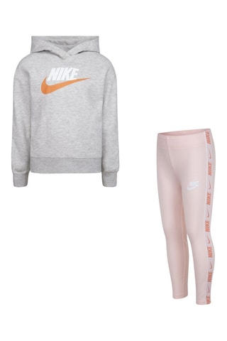 Sweat à capuche et legging - Rose - Nike