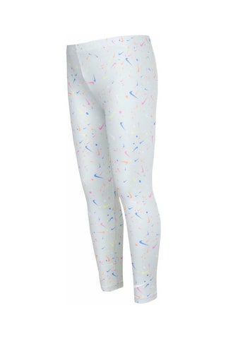 T-shirt et legging Gris chiné et blanc - Nike