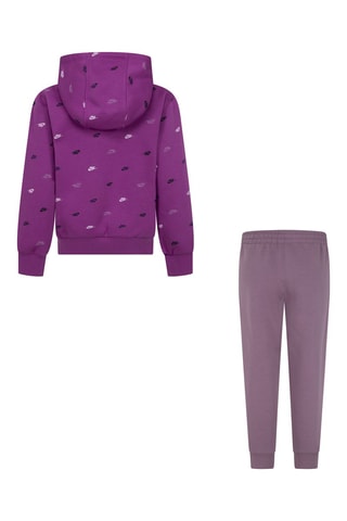 Sweat à capuche et pantalon - Violet et taupe - Nike