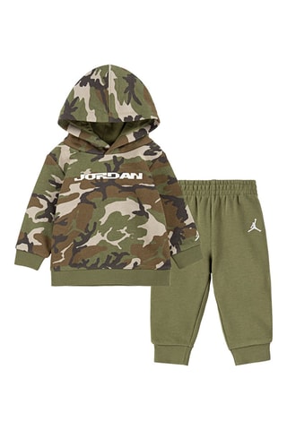 Sweat à capuche et pantalon - Kaki - Jordan