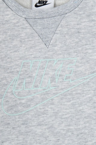 Sweat et legging Gris chiné et blanc  - Nike