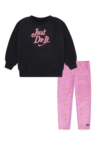 Sweat et legging - Rose