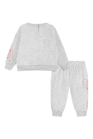 Sweat et pantalon On The Move - Gris clair chiné - Nike