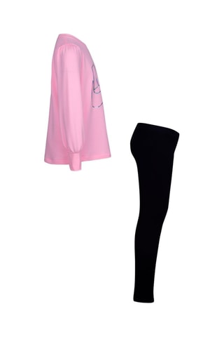 Tunique et legging Rose et noir - Nike