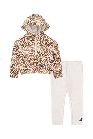 Sweat et legging Marron et beige - Nike