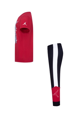 T-shirt et pantalon Bordeaux et noir - Jordan