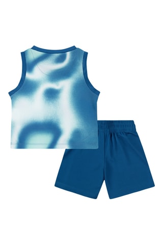 Débardeur tie and dye et short - Ciel