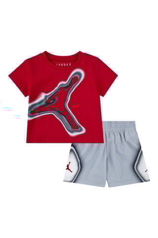 T-shirt et short - Gris et rouge