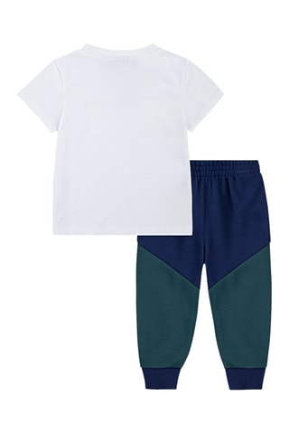 T-shirt et pantalon - Bleu marine et blanc