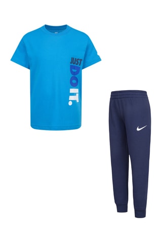 T-shirt et pantalon - Bleu