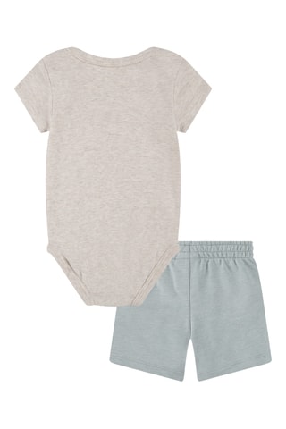 Body et short - Vert et beige