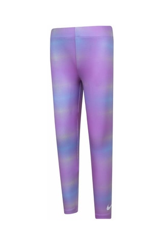 T-shirt et legging - Jaune pâle et violet - Nike