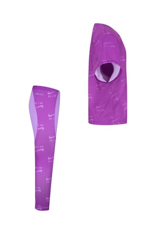 T-shirt et legging Violet et mauve - Nike