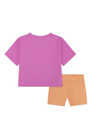 T-shirt et short - Orange et rose