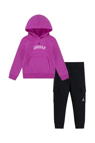Sweat et pantalon - Noir et rose