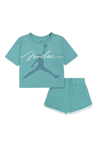 T-shirt et short - Vert d'eau