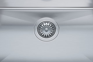 Evier en Inox 1 bac gauche