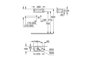 Lavabo lave-mains Euro Ceramic