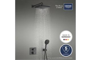 Ensemble de douche thermostatique encastré Quickfix - Precision