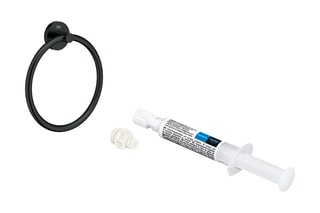 Anneau porte-serviette GROHE Quickfix Start et colle - 2,5 ml