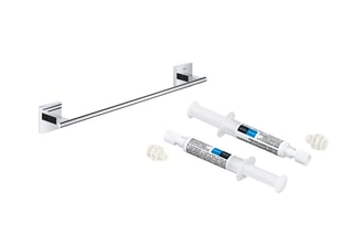 Barre porte-serviettes Quickfix et 2 colles - 2 x 2,5 ml
