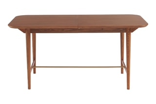 Table extensible en bois de frêne Jill - 160/201 x 90 x 75 cm