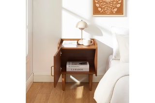 Table de chevet en bois de frêne Twiggy - 45 x 36,5 x 56,5 cm