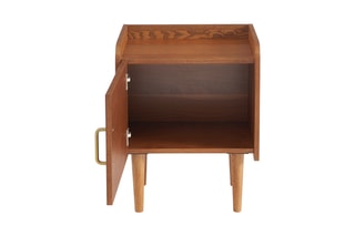 Table de chevet en bois de frêne Twiggy - 45 x 36,5 x 56,5 cm