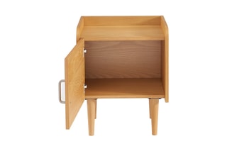 Table de chevet en bois de frêne Twiggy - 45 x 36,5 x 56,5 cm