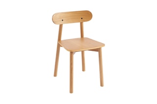2 chaises en chêne massif Céleste - 61 x 75 cm