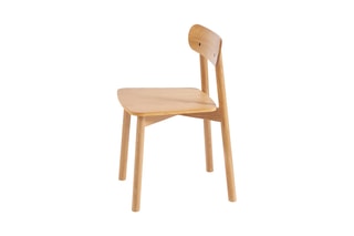 2 chaises en chêne massif Céleste - 61 x 75 cm