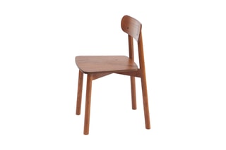 2 chaises en chêne massif Céleste - 61 x 15 cm