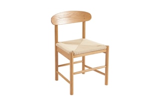 2 chaises en chêne massif Oda - 78 x 52 x 42,5 cm