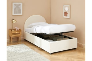 Lit-coffre en bois Olaf - Couchage 90 x 190 cm