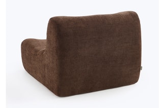 Chauffeuse Janis - Marron - 59 x 54,5 x 79,5 cm