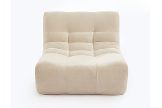 Chauffeuse Janis - Ecru - 59 x 54,5 x 79,5 cm